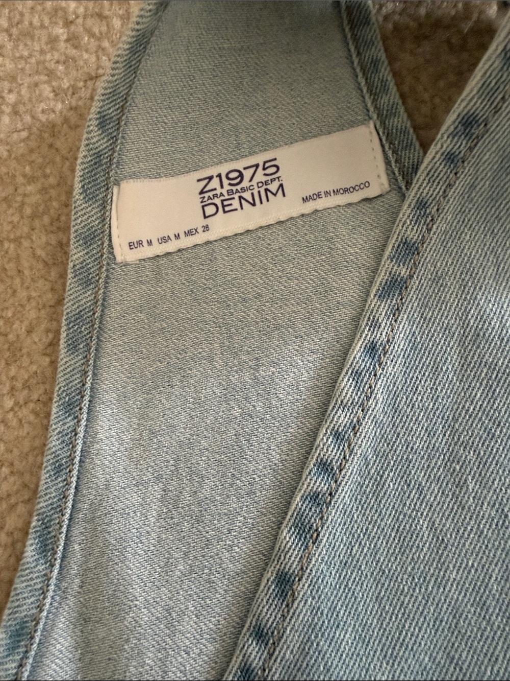 Zara jumper denim - Picture 4 of 4